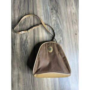 Mark Cross‎ Women's Crossbody Purse Brown Leather Strap/ Lining Small